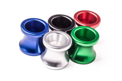 Vortex Racing Swingarm Spools 10mm- Silver - Suspension