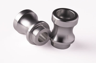Vortex Racing Swingarm Spools 10mm- Silver - Suspension
