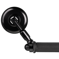 Vortex Racing X30 Round Mirror with 1in Clamp Gold Controls