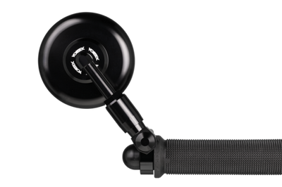 Vortex Racing X30 Round Mirror with 1in Clamp Gold Controls