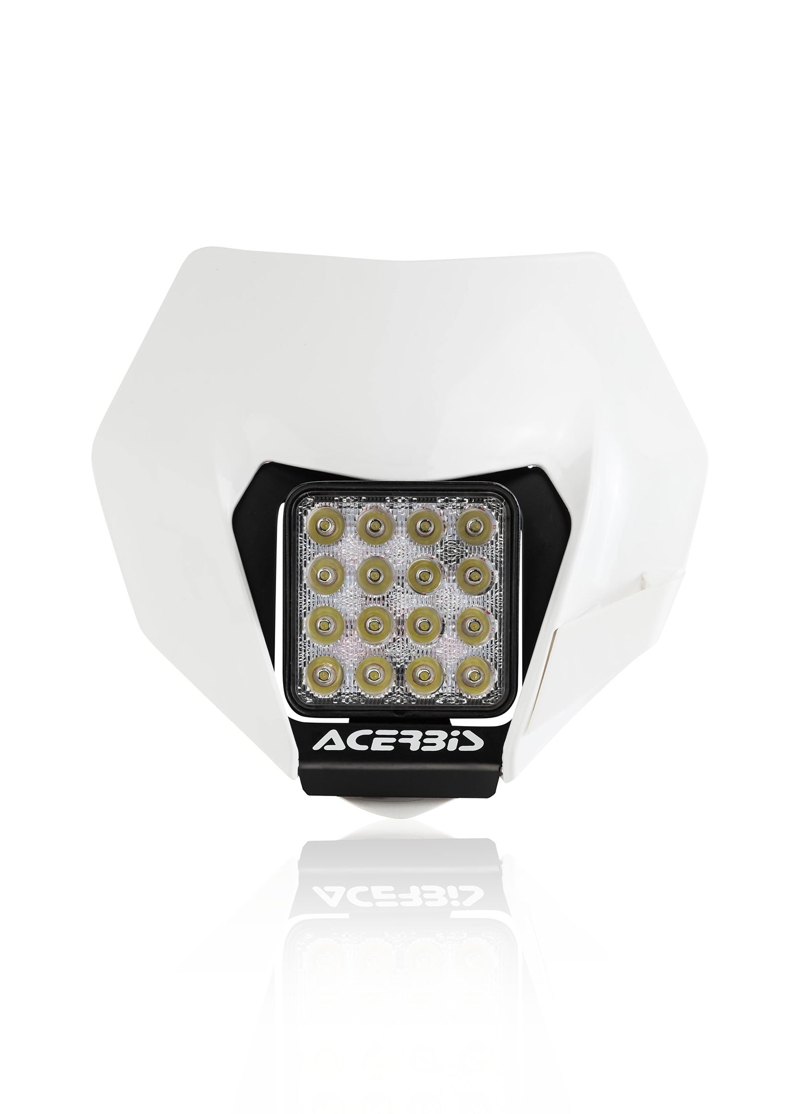 Acerbis Vsl Universal Headlight White - Snowmobile Collection