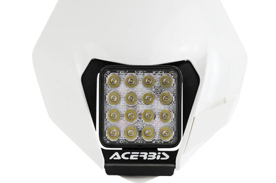 Acerbis Vsl Universal Headlight White - Snowmobile Collection