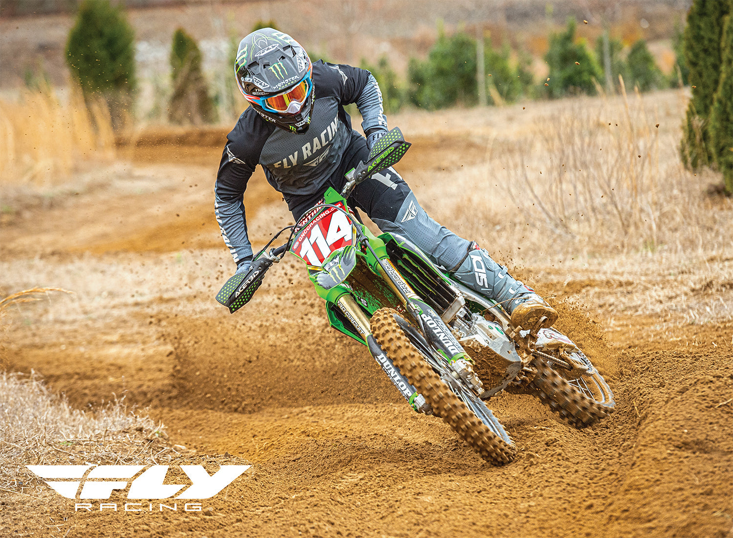 Fly Racing Wall Sign 2021 Josh Stange #114