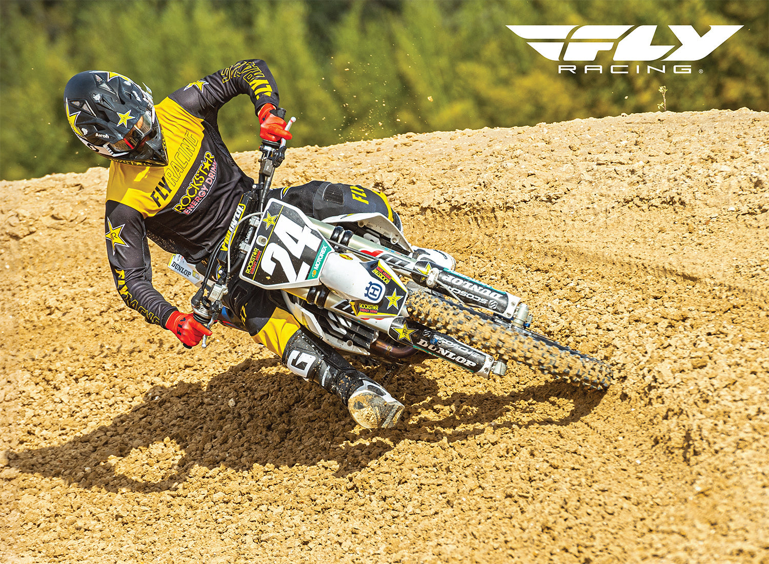 Fly Racing Wall Sign 2021 Rj Hampshire #24