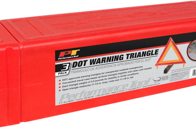 Performance Tool Warning Triangle/3 Pack - Harddrive Products