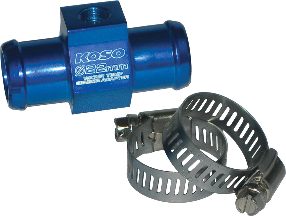 Koso Water Temperature Sensor Adapter 22mm - Street Collection