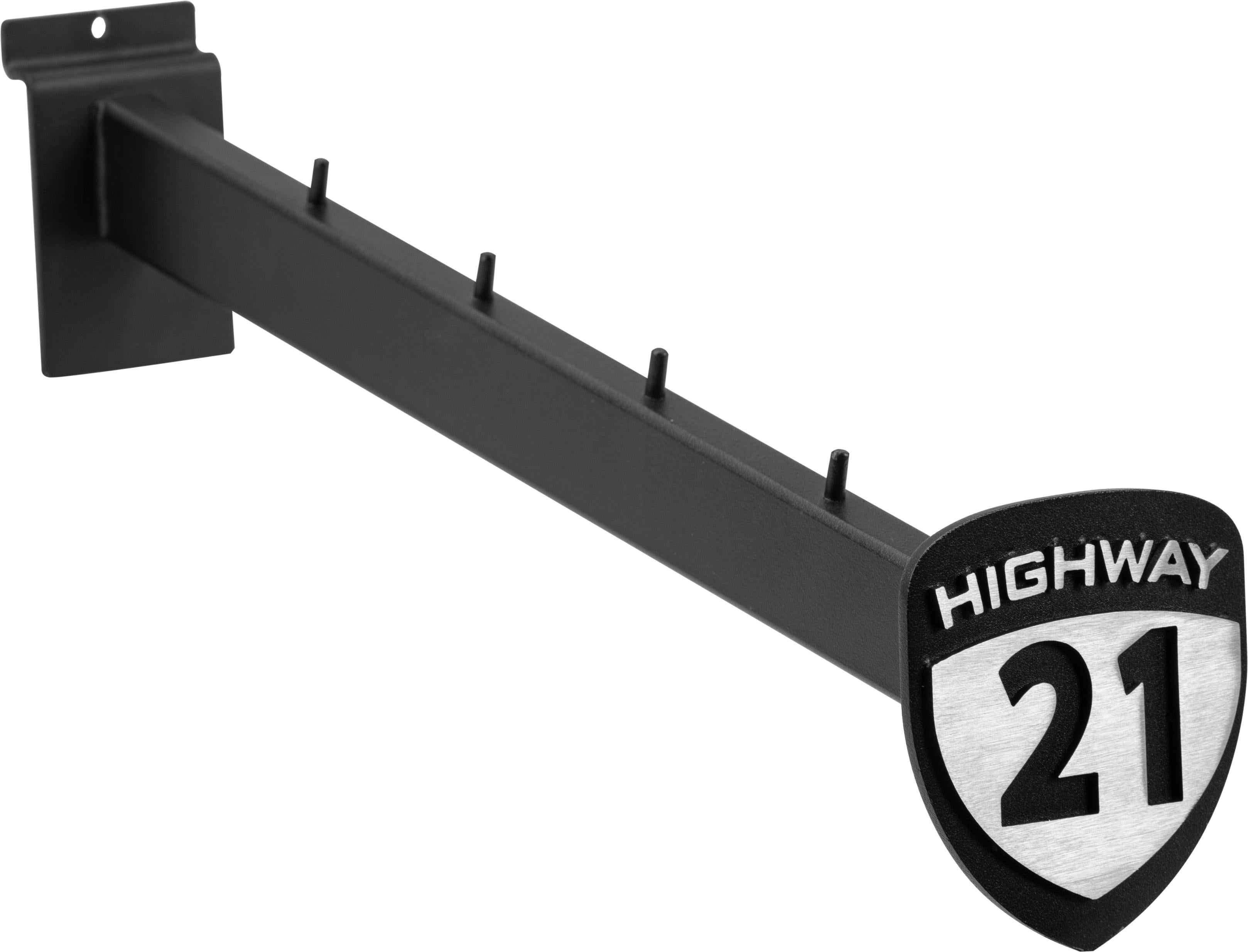 Highway 21 Waterfall Peg Slat Wall Hanger Post - Harddrive Products