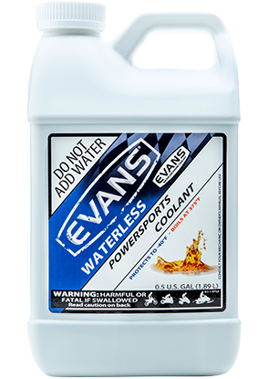 Evans Waterless Coolant 1/2 Gal 8/case - Tires & Wheels