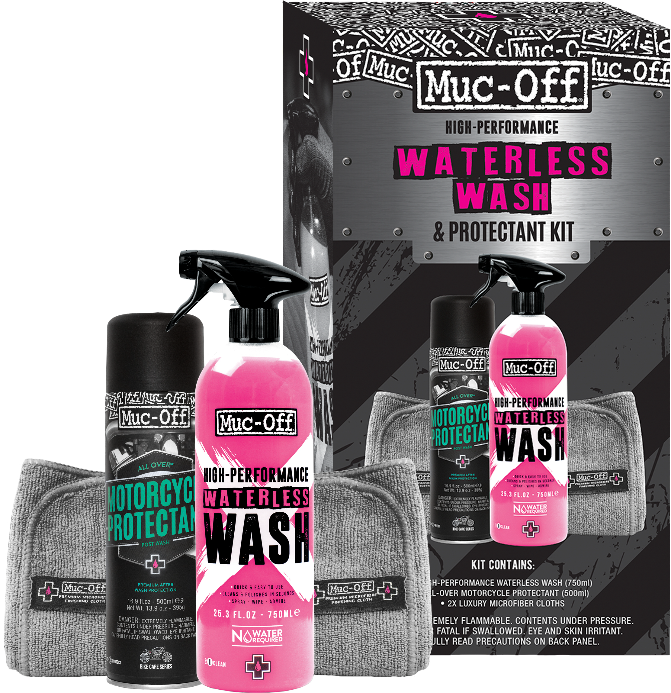 Muc-off Waterless Wash & Protect Kit - Watercraft Collection