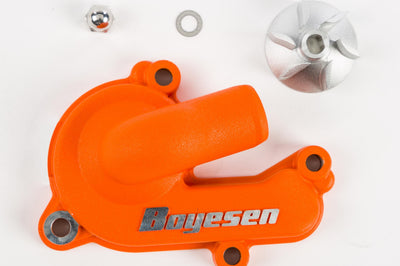 Boyesen Waterpump Cover & Impeller Kit Orange Ktm/hus/gas - Offroad Collection