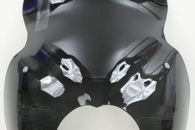 National Cycle Wave Quick Release Fairing Dark Smoke Indian - Grey - Harddrive Products