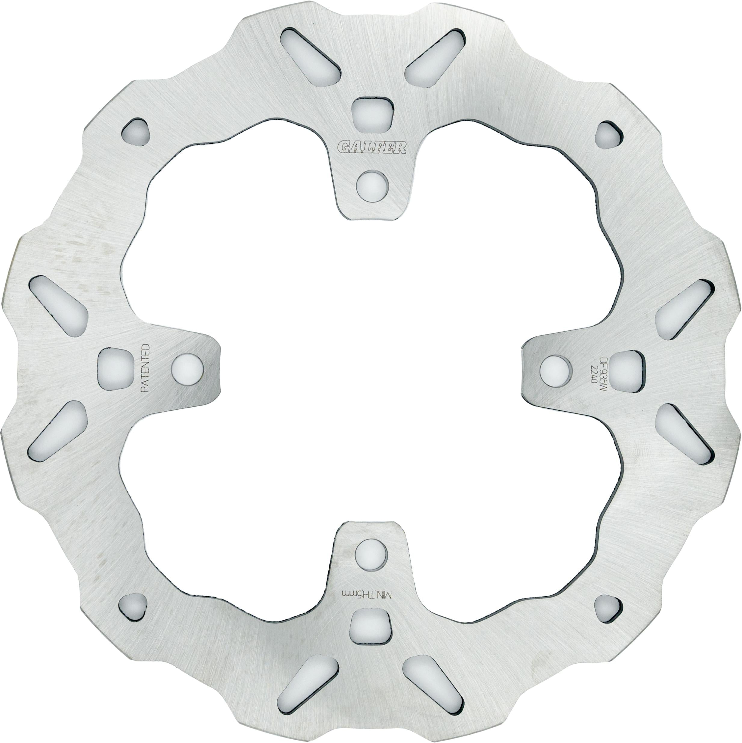 Galfer Wave Rotor Rear
