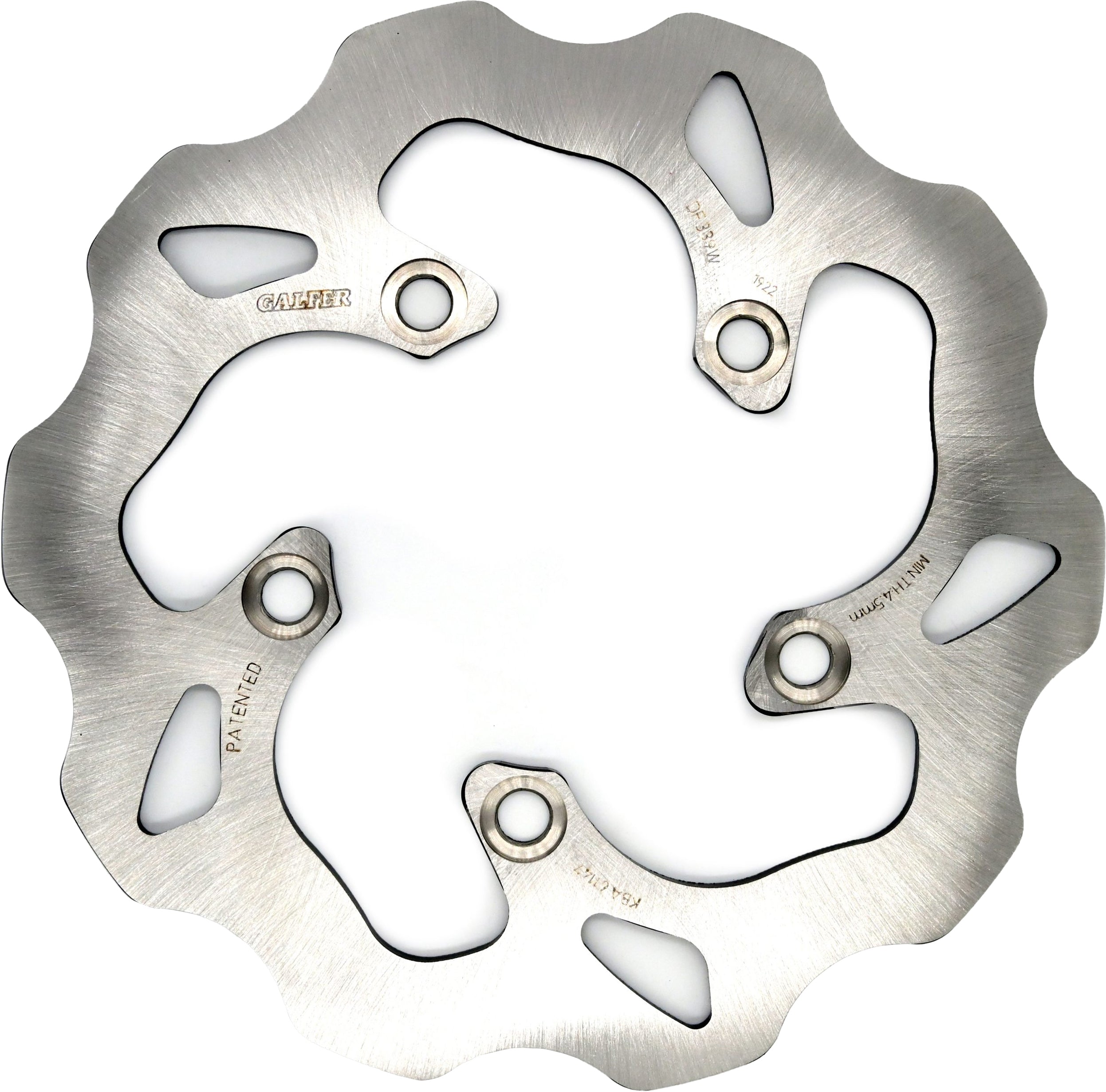 Galfer Wave Rotor Rear