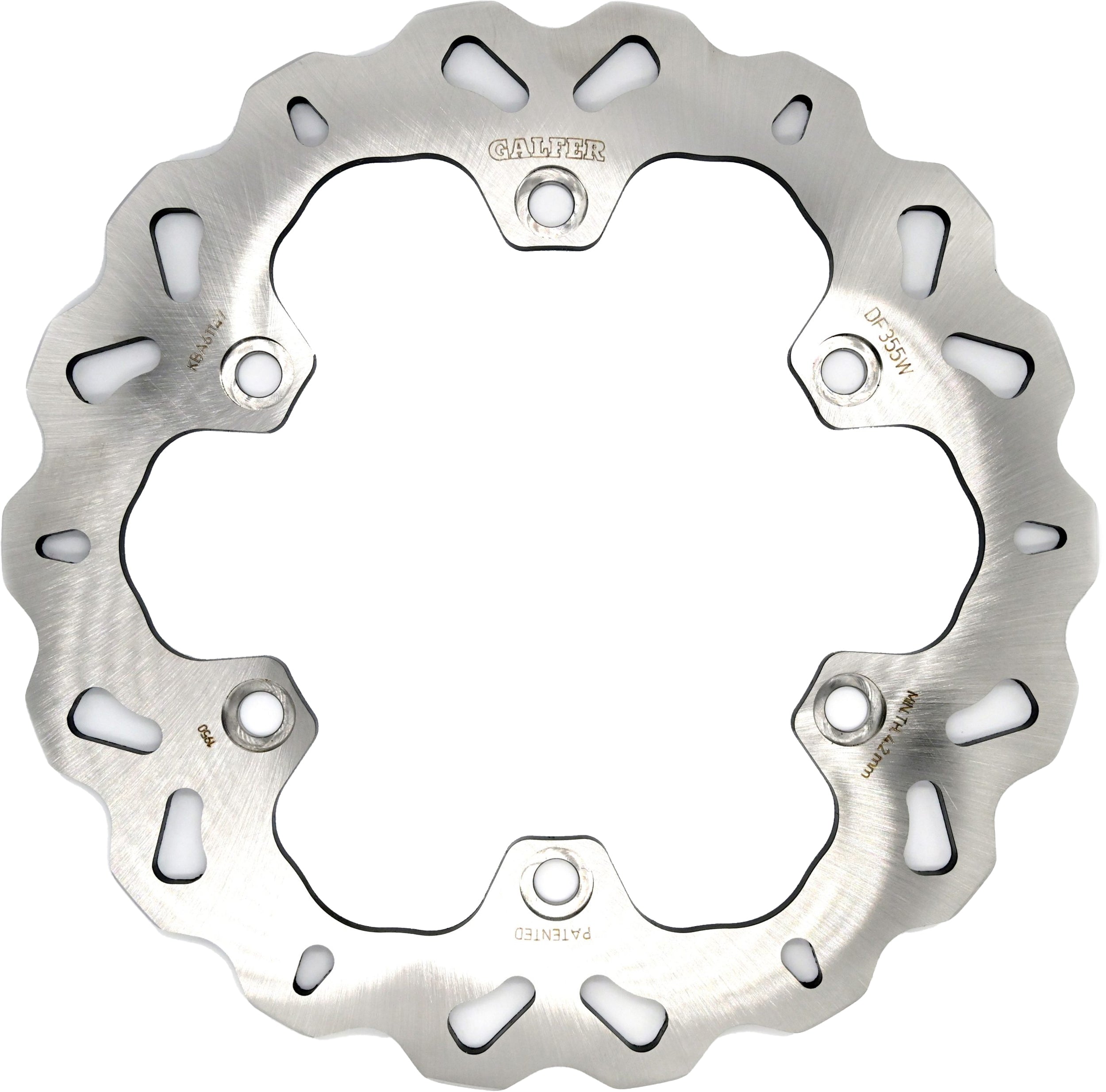 Galfer Wave Rotor Rear