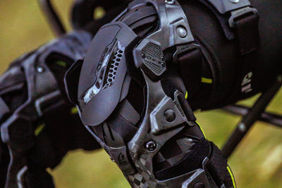 Evs Web Eclipse Knee Brace Black Pair Xl