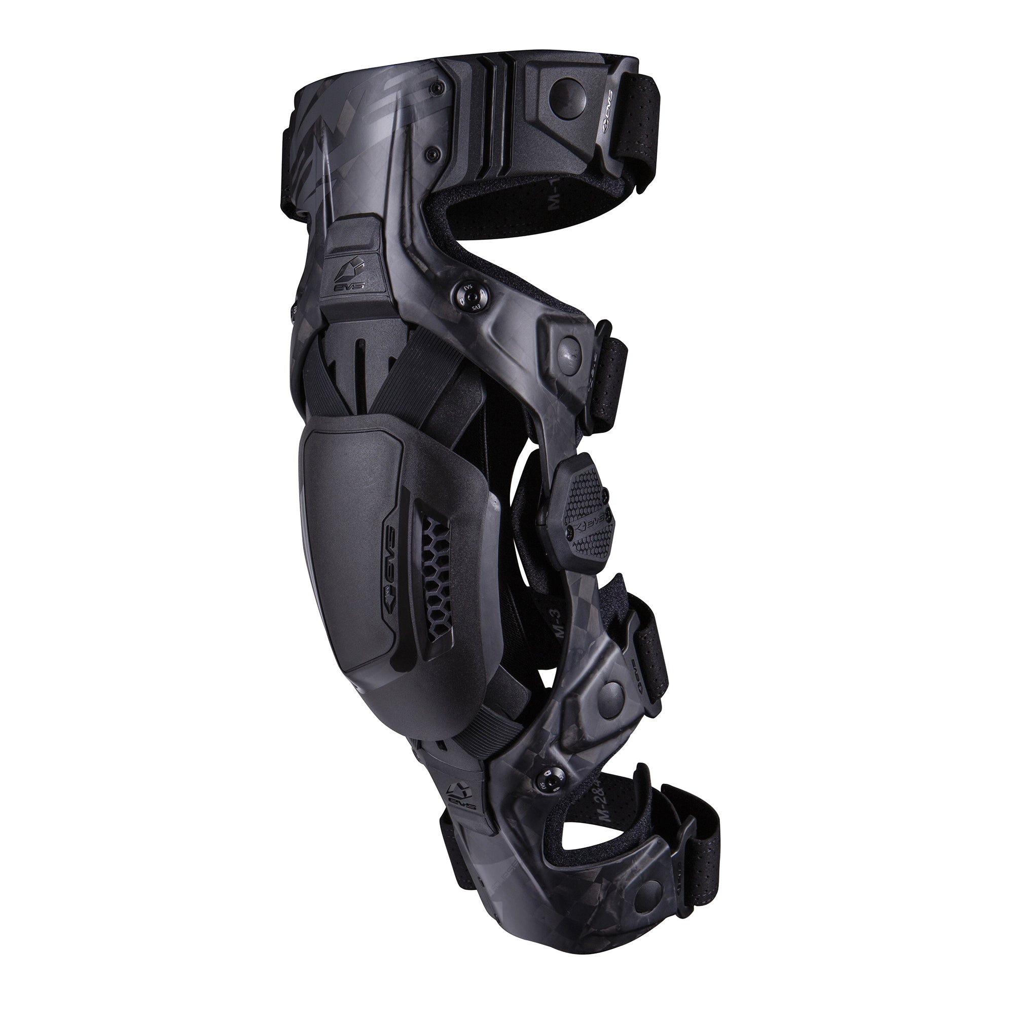 Evs Web Eclipse Knee Brace Black Pair Xl - Large