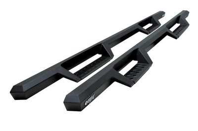 Westin 04-13 Chevy Silverado 1500 Crew Cab 2004-2013 HDX Drop Nerf Step Bars - Textured Black - & Running Boards