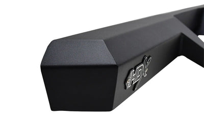 Westin 04-13 Chevy Silverado 1500 Crew Cab 2004-2013 HDX Drop Nerf Step Bars - Textured Black - & Running Boards