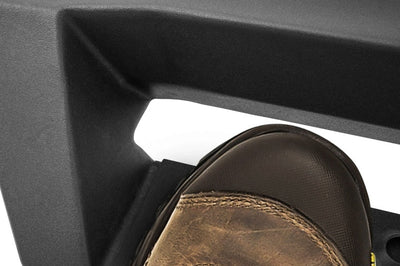 Westin 04-13 Chevy Silverado 1500 Crew Cab 2004-2013 HDX Drop Nerf Step Bars - Textured Black - & Running Boards