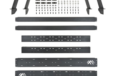 Westin 05-21 Toyota Tacoma 6ft Bed Overland Cargo Rack - Textured Black - Roof Racks & Truck