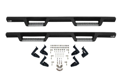 Westin 07-21 Toyota Tundra CrewMax HDX Stainless Drop Nerf Step Bars - Tex. Blk - & Running Boards