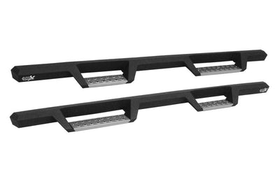 Westin 07-21 Toyota Tundra CrewMax HDX Stainless Drop Nerf Step Bars - Tex. Blk - & Running Boards