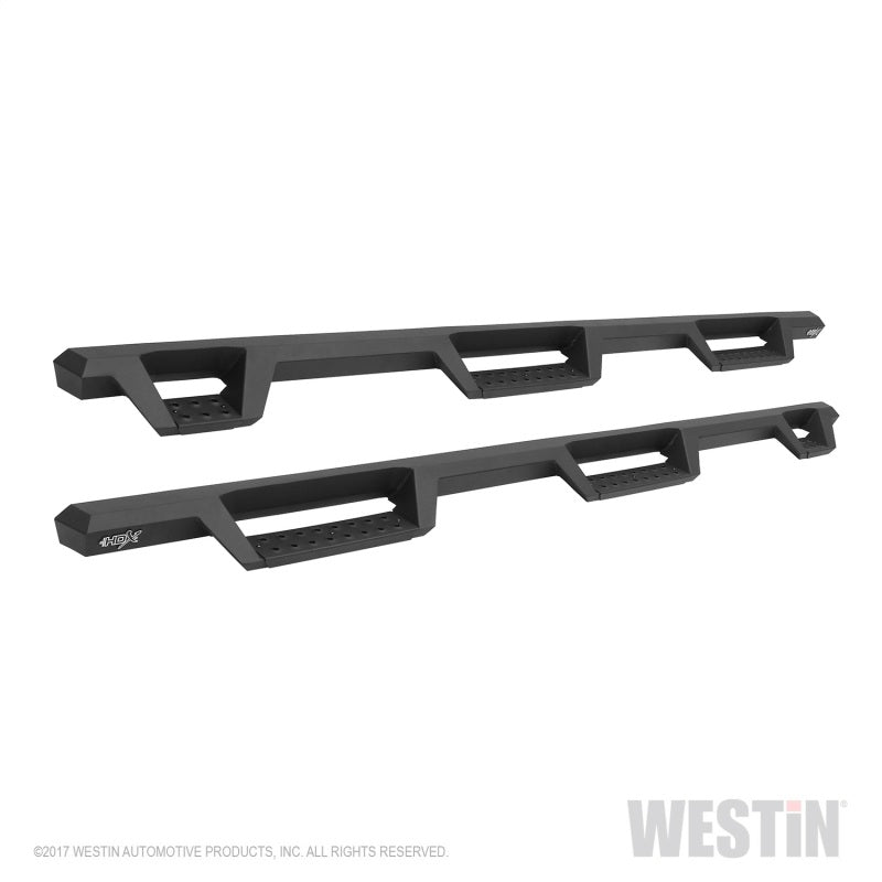 Westin 10-18 Dodge Ram Crew Cab 5ft & 6ft Bed HDX Drop Wheel-To-Wheel Nerf Step Bars - Running Boards