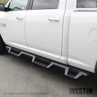 Westin 10-18 Dodge Ram Crew Cab 5ft & 6ft Bed HDX Drop Wheel-To-Wheel Nerf Step Bars - Running Boards