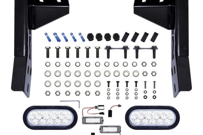Westin 11-16 Ford F-250/350 HDX Bandit Rear Bumper - Black - Bumpers Grilles & Guards