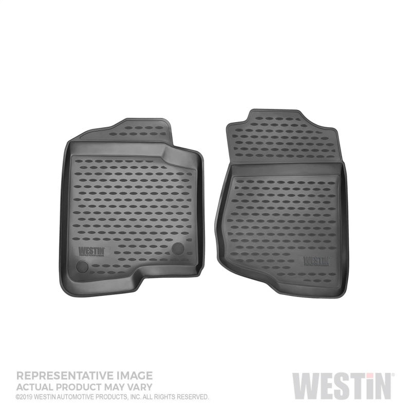 Westin 15-20 Lexus X200t NX Profile Floor Liners Front Row - Black - Mats