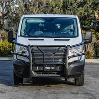 Westin 15-21 Ford Transit 150/250/350 HDX Grille Guard - Black - Bumpers Grilles & Guards