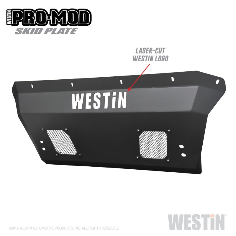 Westin 16-21 Toyota Tacoma Pro-Mod Skid Plate - Body Armor & Protection