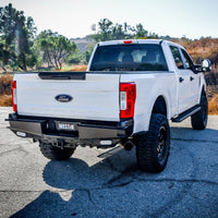 Westin 17-21 Ford F-250/350 HDX Bandit Rear Bumper - Black - Bumpers Grilles & Guards