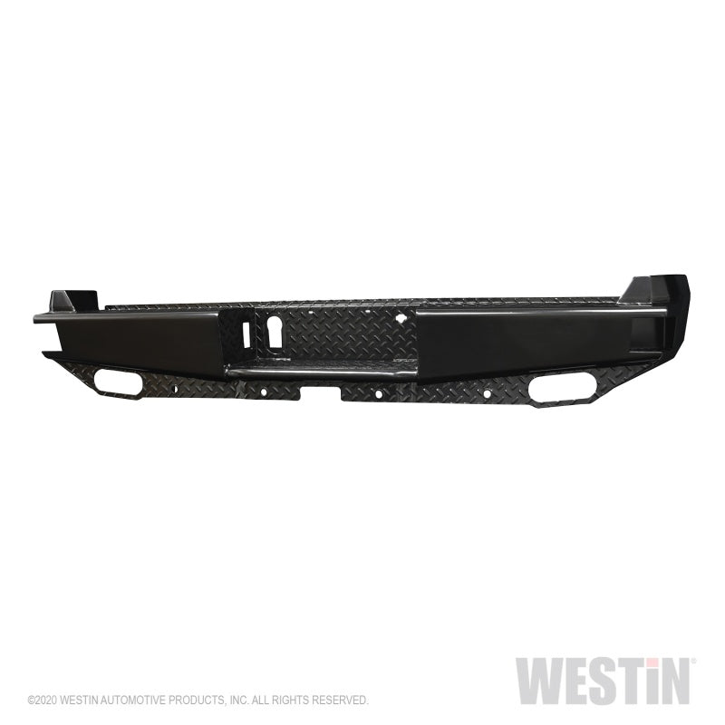 Westin 17-21 Ford F-250/350 HDX Bandit Rear Bumper - Black - Bumpers Grilles & Guards