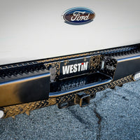Westin 17-21 Ford F-250/350 HDX Bandit Rear Bumper - Black - Bumpers Grilles & Guards