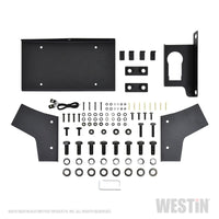 Westin 18-19 Jeep Wrangler JL WJ2 Rear Bumper w/ Sensors (Excl. JK) - Textured Black - Bumpers Grilles & Guards