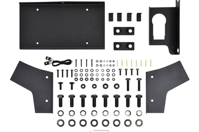 Westin 18-19 Jeep Wrangler JL WJ2 Rear Bumper w/ Sensors (Excl. JK) - Textured Black - Bumpers Grilles & Guards