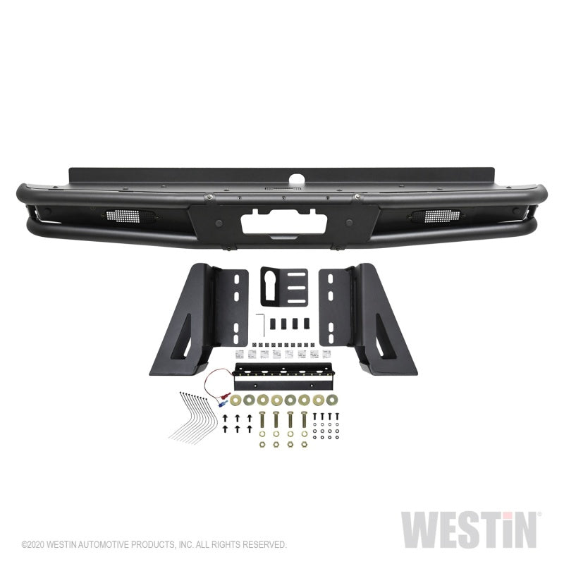 Westin 19-20 Ford Ranger Outlaw Rear Bumper - Textured Black - Bumpers Grilles & Guards