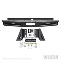 Westin 19-20 Ford Ranger Outlaw Rear Bumper - Textured Black - Bumpers Grilles & Guards