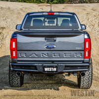Westin 19-20 Ford Ranger Outlaw Rear Bumper - Textured Black - Bumpers Grilles & Guards