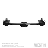 Westin 19-22 RAM 1500 (Excl. Classic) Hitch Accessory for Outlaw Rear Bumper ONLY - Tex. Blk - Bumpers Grilles & Guards