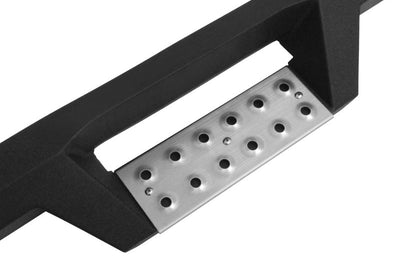 Westin 19-22 RAM 1500 Quad Cab (Excl. Classic) HDX Stainless Drop Nerf Step Bars - Tex. Blk - & Running Boards