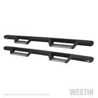 Westin 19-22 RAM 1500 Quad Cab (Excl. Classic) HDX Stainless Drop Nerf Step Bars - Tex. Blk - & Running Boards