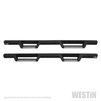 Westin 19-22 RAM 1500 Quad Cab (Excl. Classic) HDX Stainless Drop Nerf Step Bars - Tex. Blk - & Running Boards