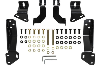 Westin 20-22 Chevrolet Silverado 2500/3500 HDX Modular Grille Guard - Black - Bumpers Grilles & Guards