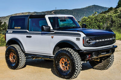 Westin 20-23 Ford Bronco 2 Door (Excl. Sport) XTS Rock Slider - Textured Black - Body Armor & Protection