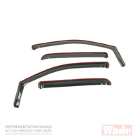 Westin 2004-2007 Scion xB Wade In-Channel Wind Deflector 4pc - Smoke - Deflectors
