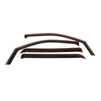Westin 2007-2013 Chevrolet/GMC Avalanche Wade In-Channel Wind Deflector 4pc - Smoke - Deflectors