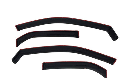 Westin 2012-2014 Toyota Camry Wade In-Channel Wind Deflector 4pc - Smoke - Deflectors