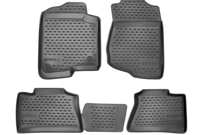 Westin 2012-2017 BMW 3 Series Sedan Profile Floor Liners 4pc - Black - Mats